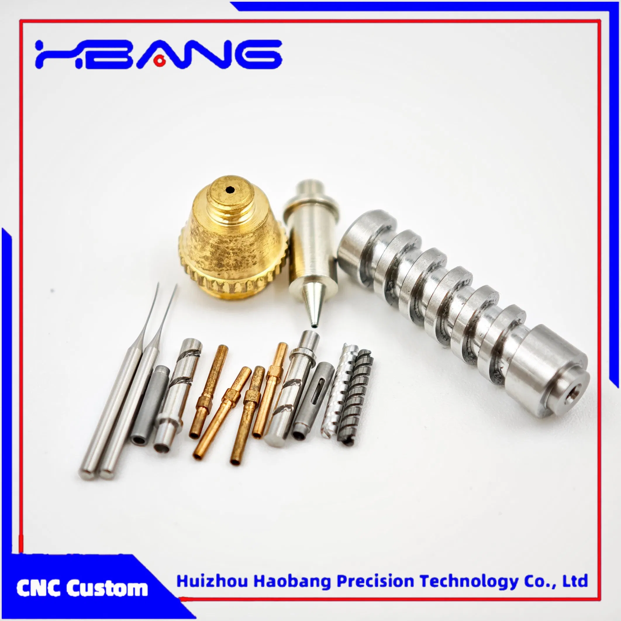 OEM Custom CNC Machining High Demand Precision Aluminum Bass Copper Stainless Steel Fastener Bolts Nuts Pin Shaft Metal Part