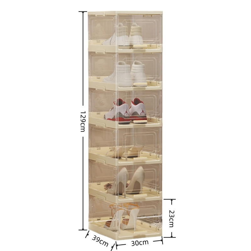 Space-Saving Shoe Storage Rack &amp; Shoe Rack for Entryway Shoe Organization