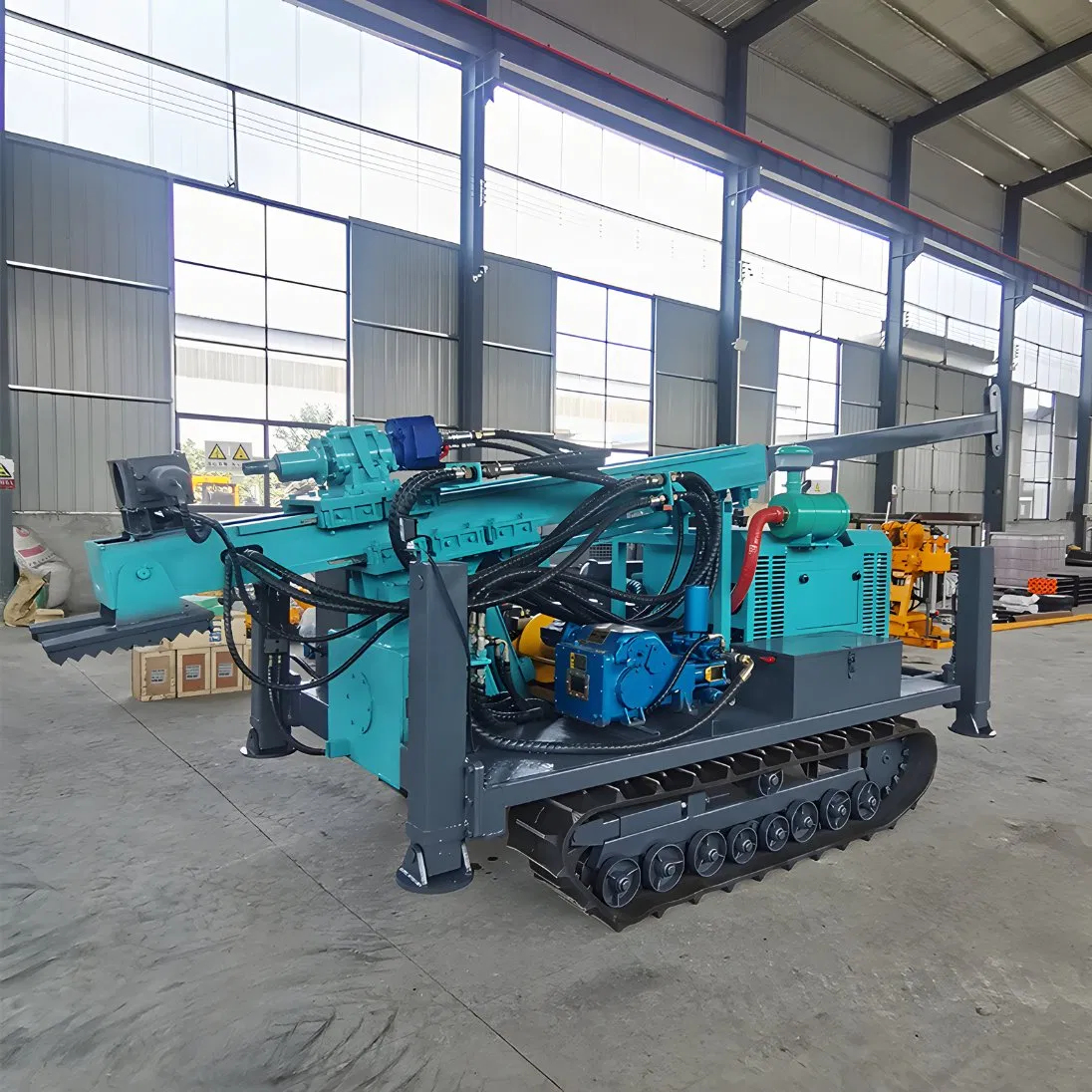 Advanced High-Pressure Hydraulic Modular Crawler-Mounted Portable Diamond Core Drilling Rig Machine for Mining Exploration and Foundation Engineering