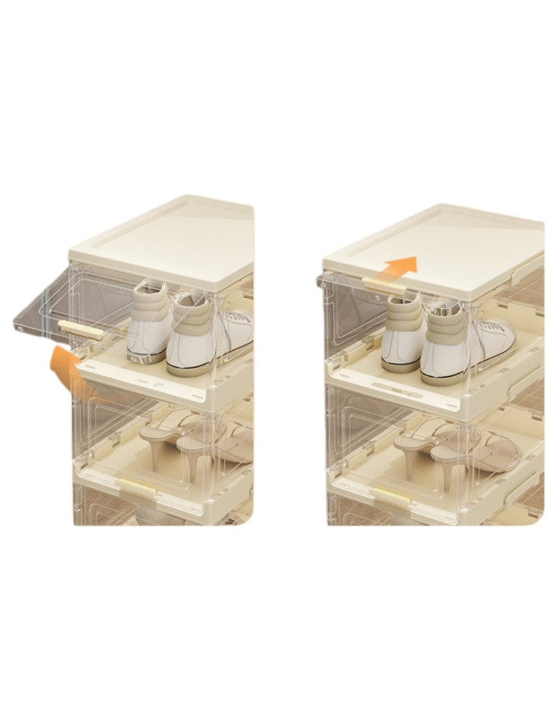 Space-Saving Shoe Storage Rack &amp; Shoe Rack for Entryway Shoe Organization