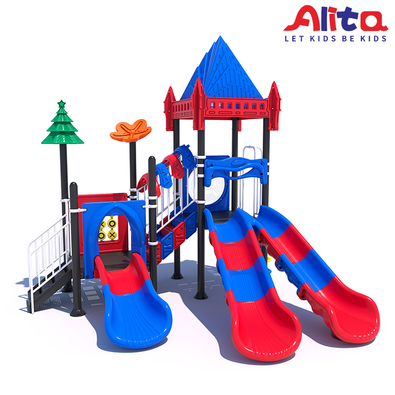 Outdoor/Indoor Kids Plastic Slide Child Play Playground Equipment for Amusement Park