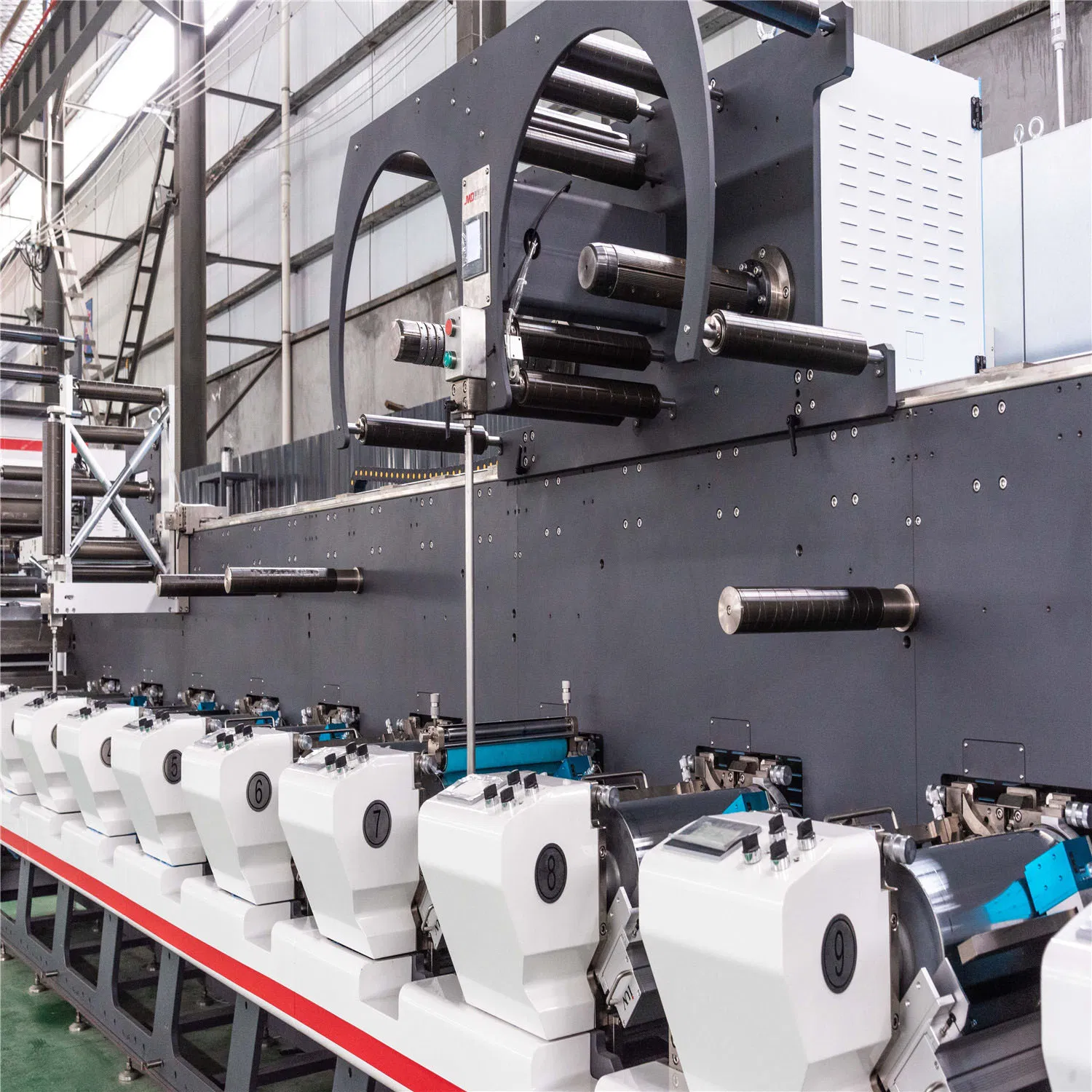 High Speed Multifunctional Combination Label and Plastic Film Flexo Printing Machine 200m/Min