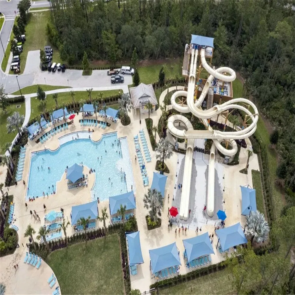 Water Amusement Park Equipment, Water Rides Kids Swimming Pool Fiberglass Slides
