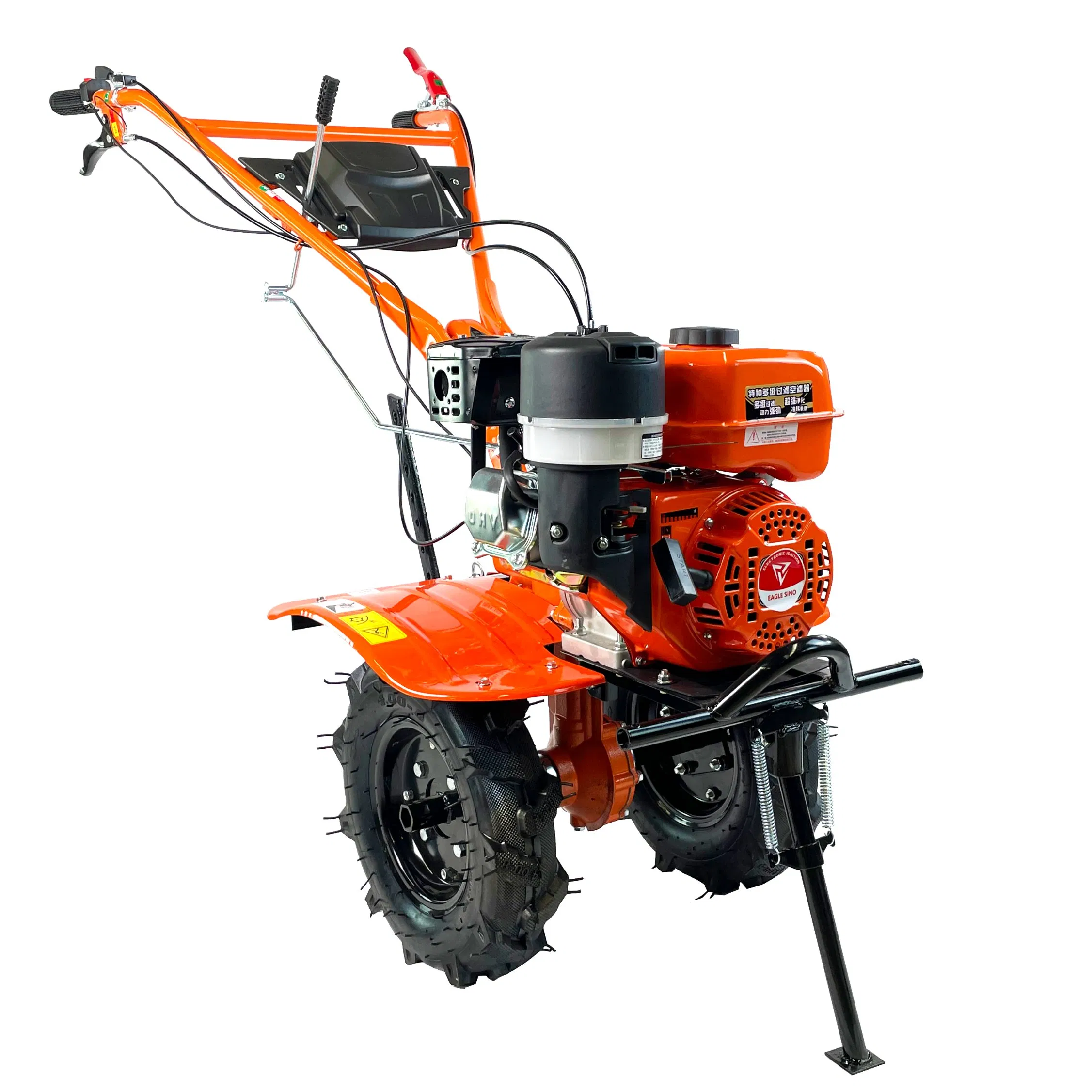 Multi-Functional 7HP 7.5HP 9HP 10HP Diesel Gasoline Cultivator 170f/173f/178f/186f Agricultural Machinery Small Power Weeder Walking Tractor Mini Power Tiller