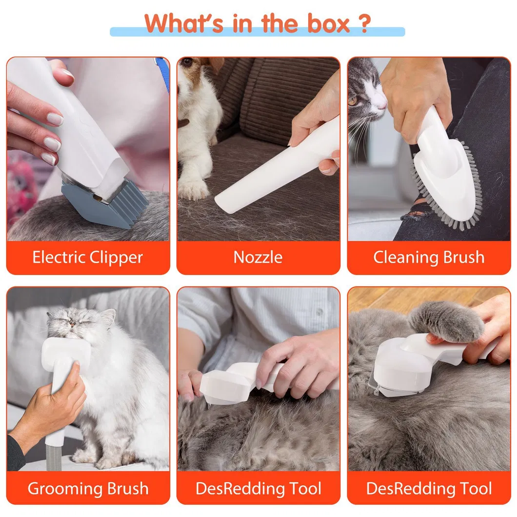 Multi-Functional Pet Grooming Clipper Electric Trimmer