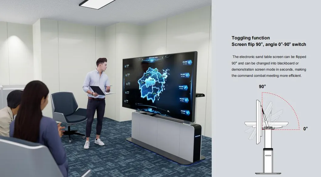 Adjustable Office Furniture Console