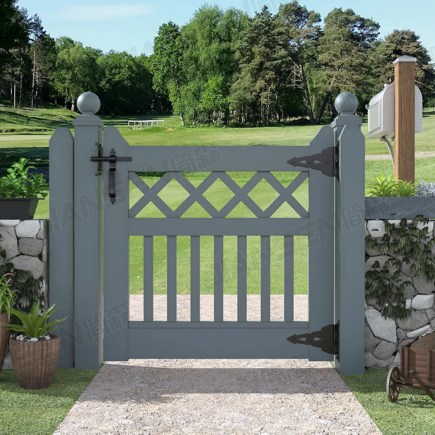 Gate Hardware Detail 1