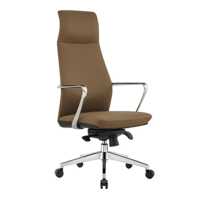 China Office Furniture Modern Design High Back Revolving Manager Boss Ergonomic Black