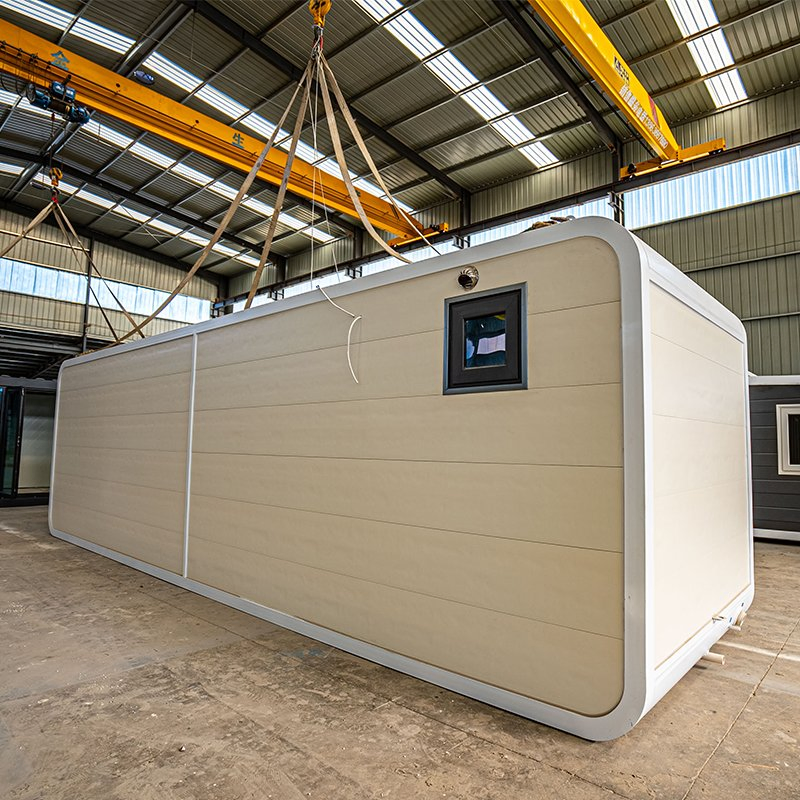 Minimalist Apple Cabin Living Unit House for Outdoor Hospitality and Glamping