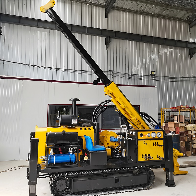 Advanced High-Pressure Hydraulic Modular Crawler-Mounted Portable Diamond Core Drilling Rig Machine for Mining Exploration and Foundation Engineering