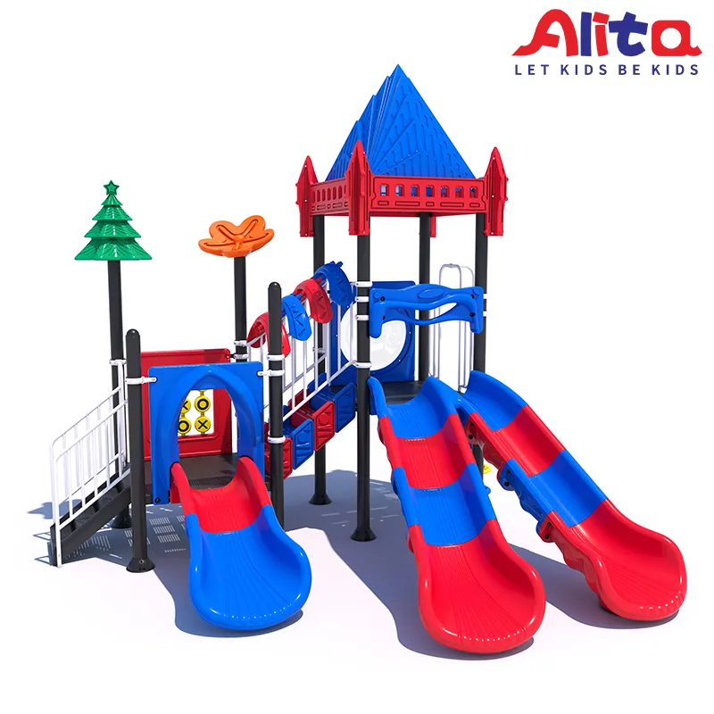 Kids Plastic Slide Playground Equipment