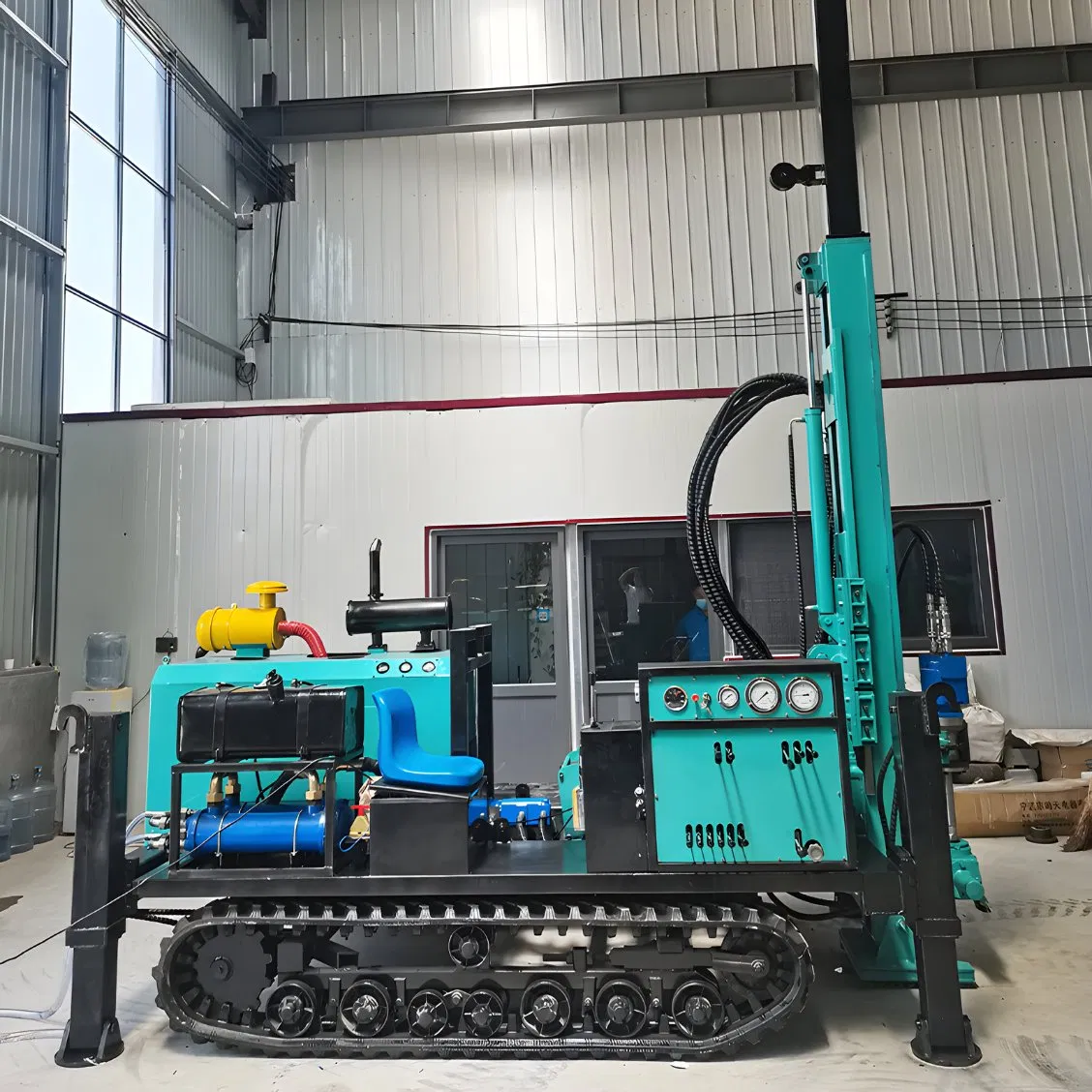 Advanced High-Pressure Hydraulic Modular Crawler-Mounted Portable Diamond Core Drilling Rig Machine for Mining Exploration and Foundation Engineering