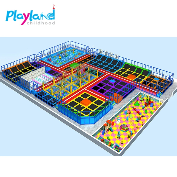 Factory Sale Kids Play Naughty Castle Indoor Soft Playground