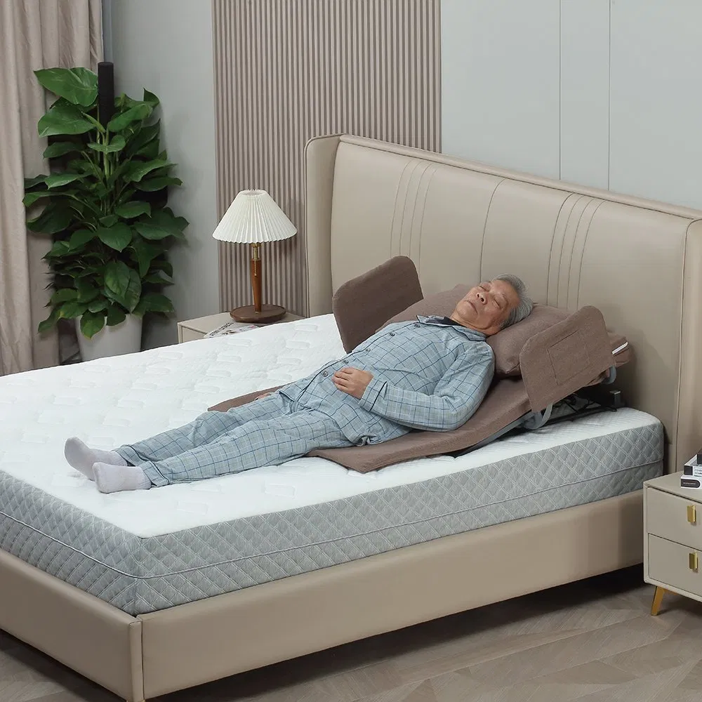 Elderly Help Get up Electrical Medical Bed Healthcare Nurse Bed with Pillow and Pocket
