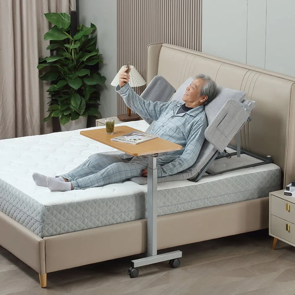 Elderly Help Get up Electrical Medical Bed Healthcare Nurse Bed with Pillow and Pocket