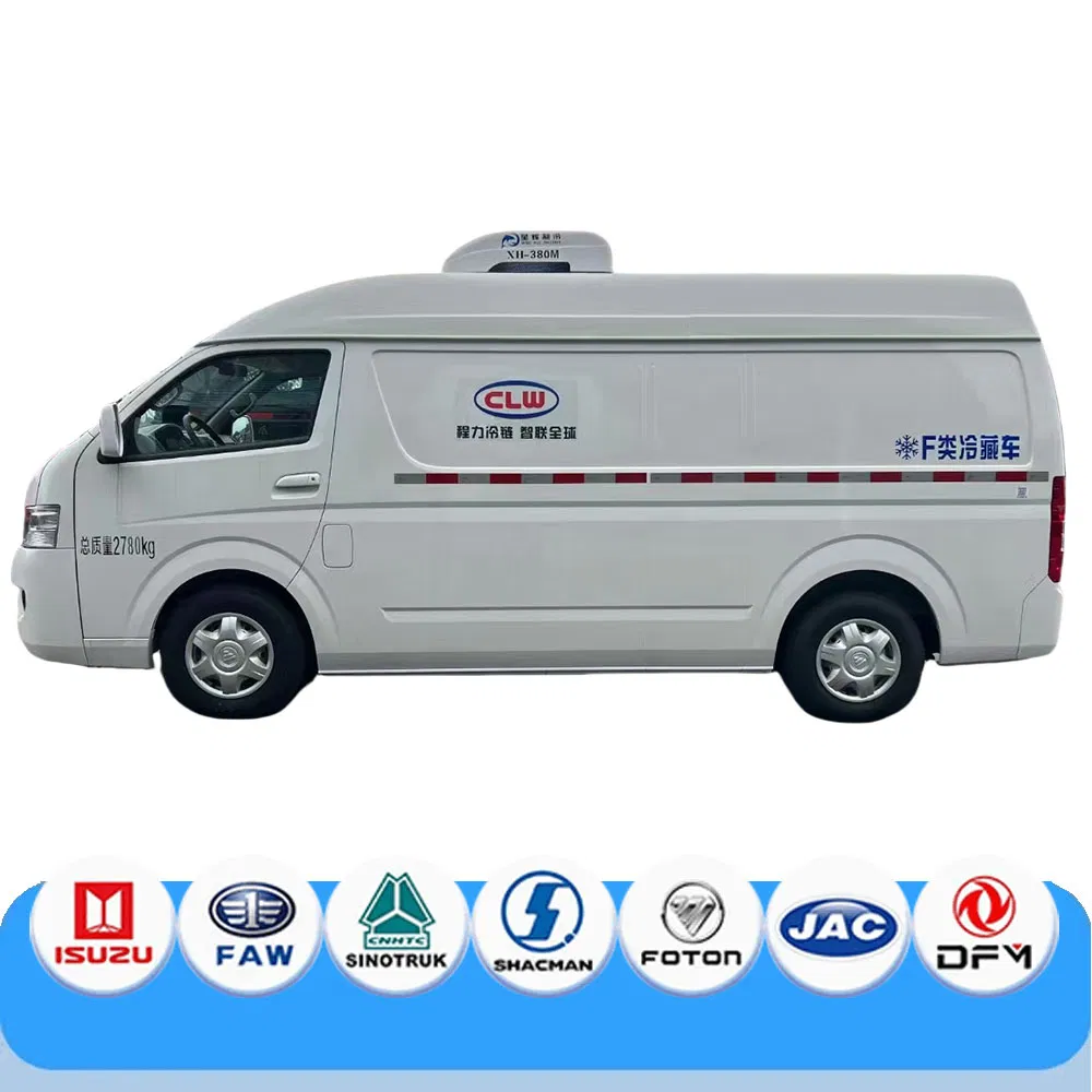 Foton 4.2m Temperature-Controlled Box-Type Refrigerated Truck Is a Dedicated Transport Vehicle for Medical Cold Chain Refrigerator Van Truck