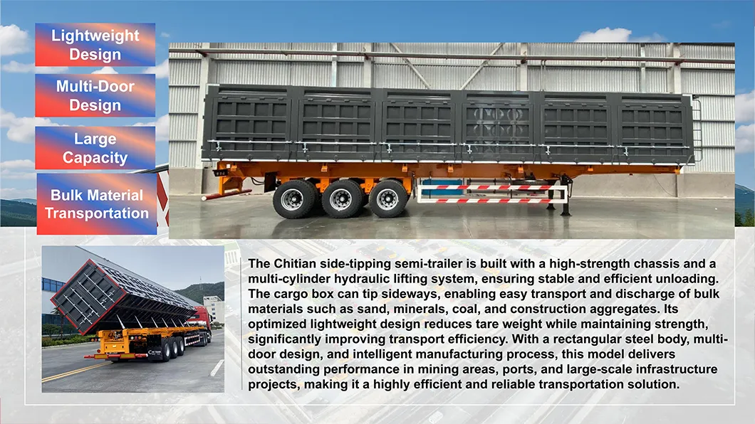 Side Tipping Semi-Trailer