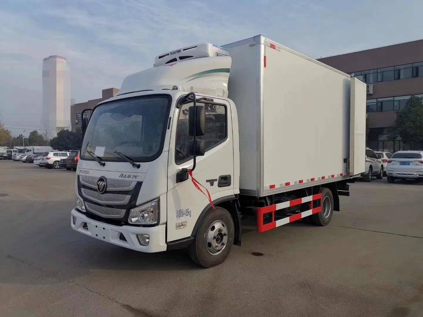 Foton Oumako S3 Refrigerated Truck Narrow Body 4 * 2 Drive Cold Chain Transport Vehicle Temperature Controlled Refrigerated Truck
