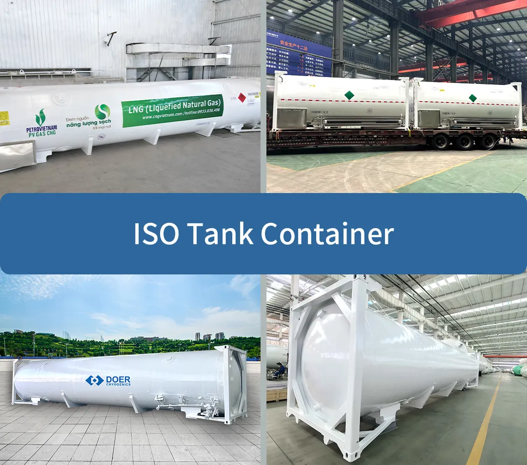 20FT ISO Tank Container with 8bar Pressure for Safe Transport
