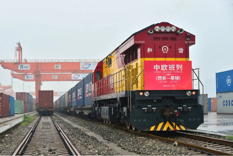 China to Tashkent China Railway Express Railway Logistics Transportation Multimodal Transport