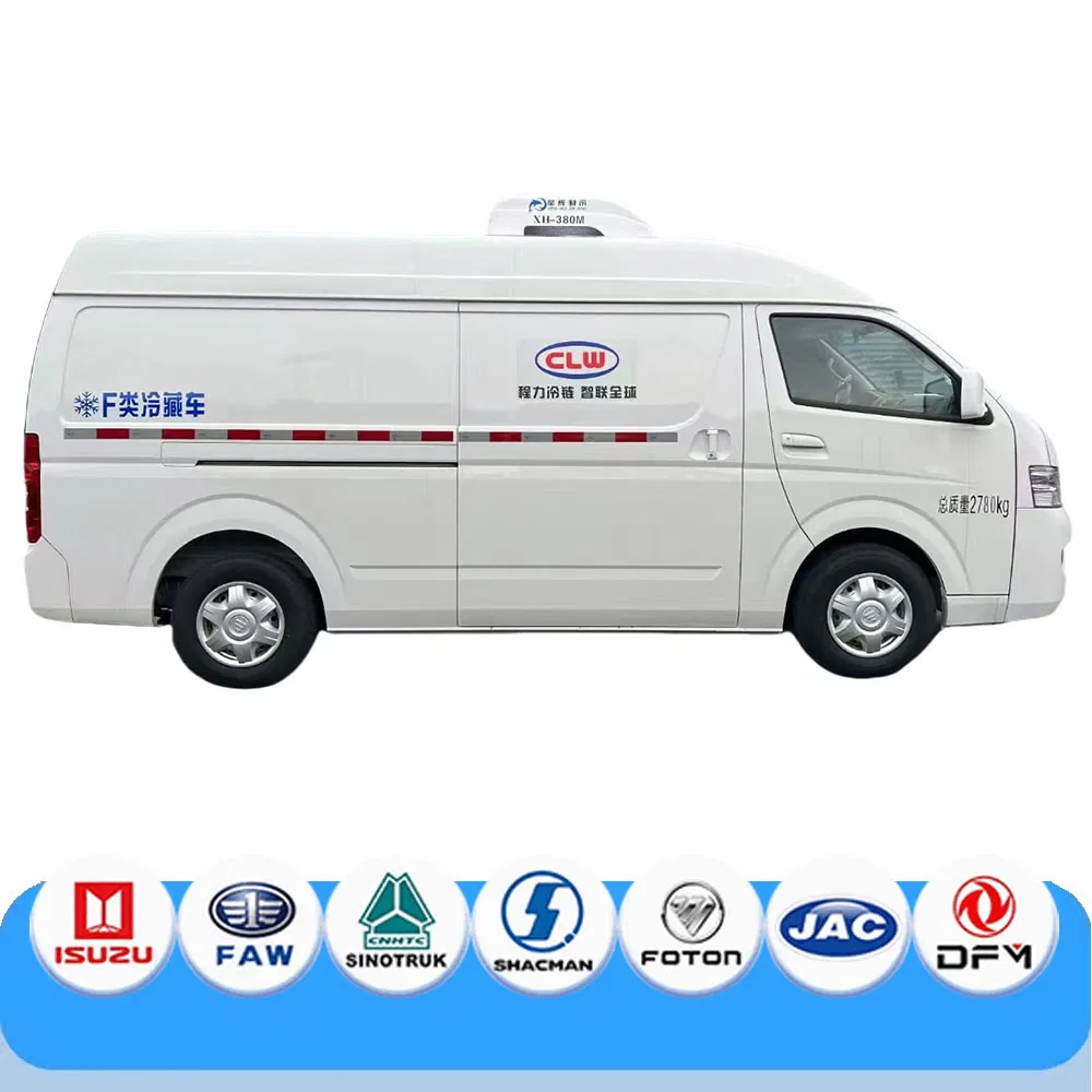 Foton 4.2m Temperature-Controlled Box-Type Refrigerated Truck Is a Dedicated Transport Vehicle for Medical Cold Chain Refrigerator Van Truck