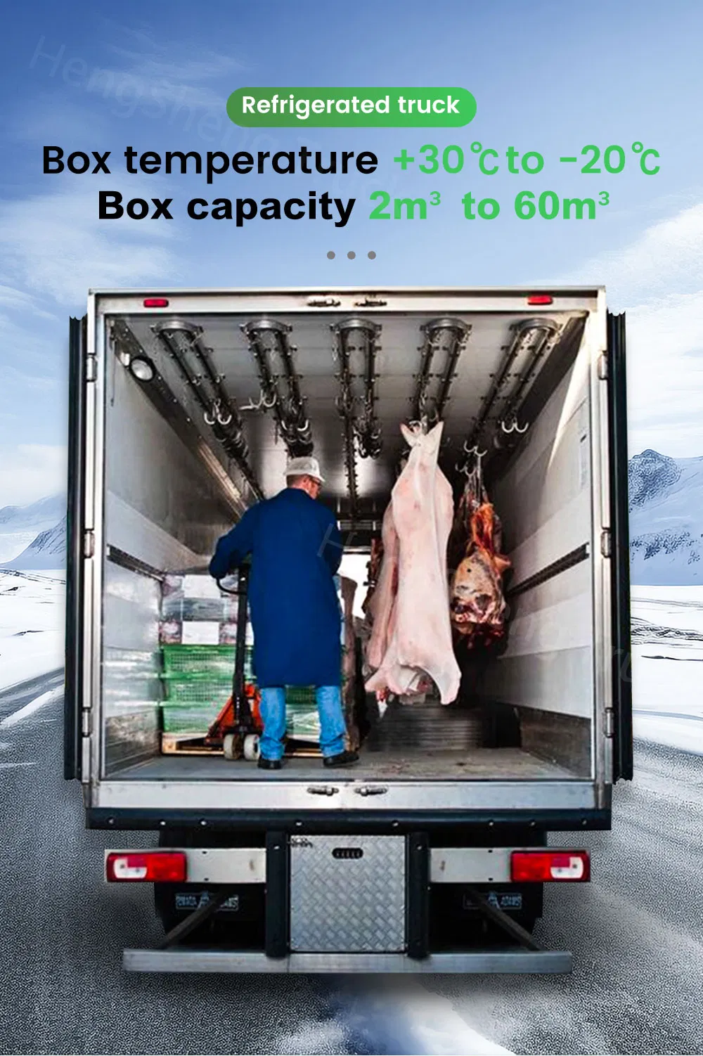 Insulated Reefer Truck