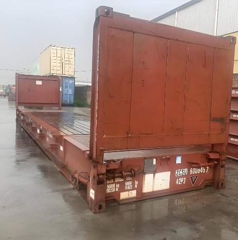 Platform Container Service From Shantou to Mexico Heavy Machinery Transport