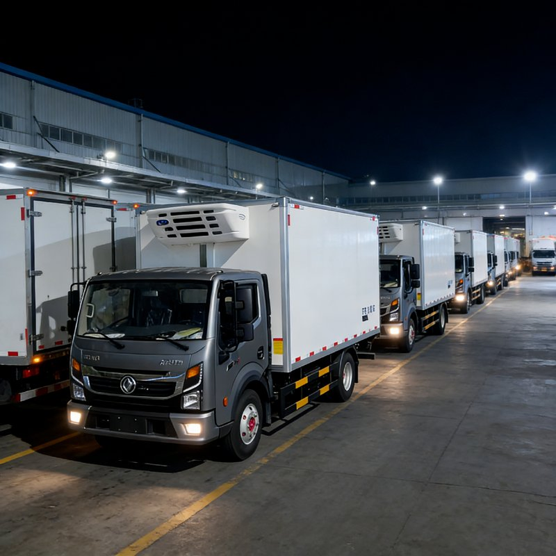 Temperature Controlled Truck for Cold Chain Food Transport Solutions