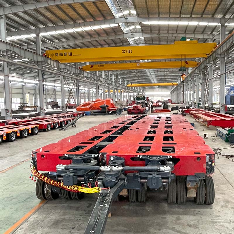 Hydraulic Modular Trailer Multi Axle Semi Trailer for Heavy Transport (Goldhofer Alternative)