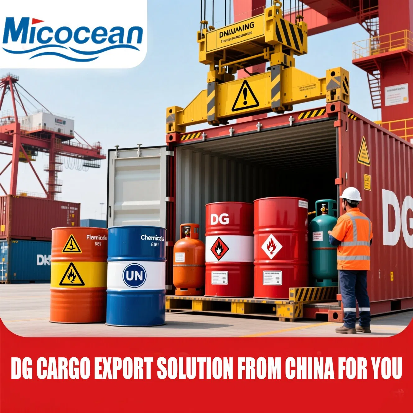 Dg Cargo Battery Shipping Agent From China to Worldwide DDP Door-to-Door Service Class 9