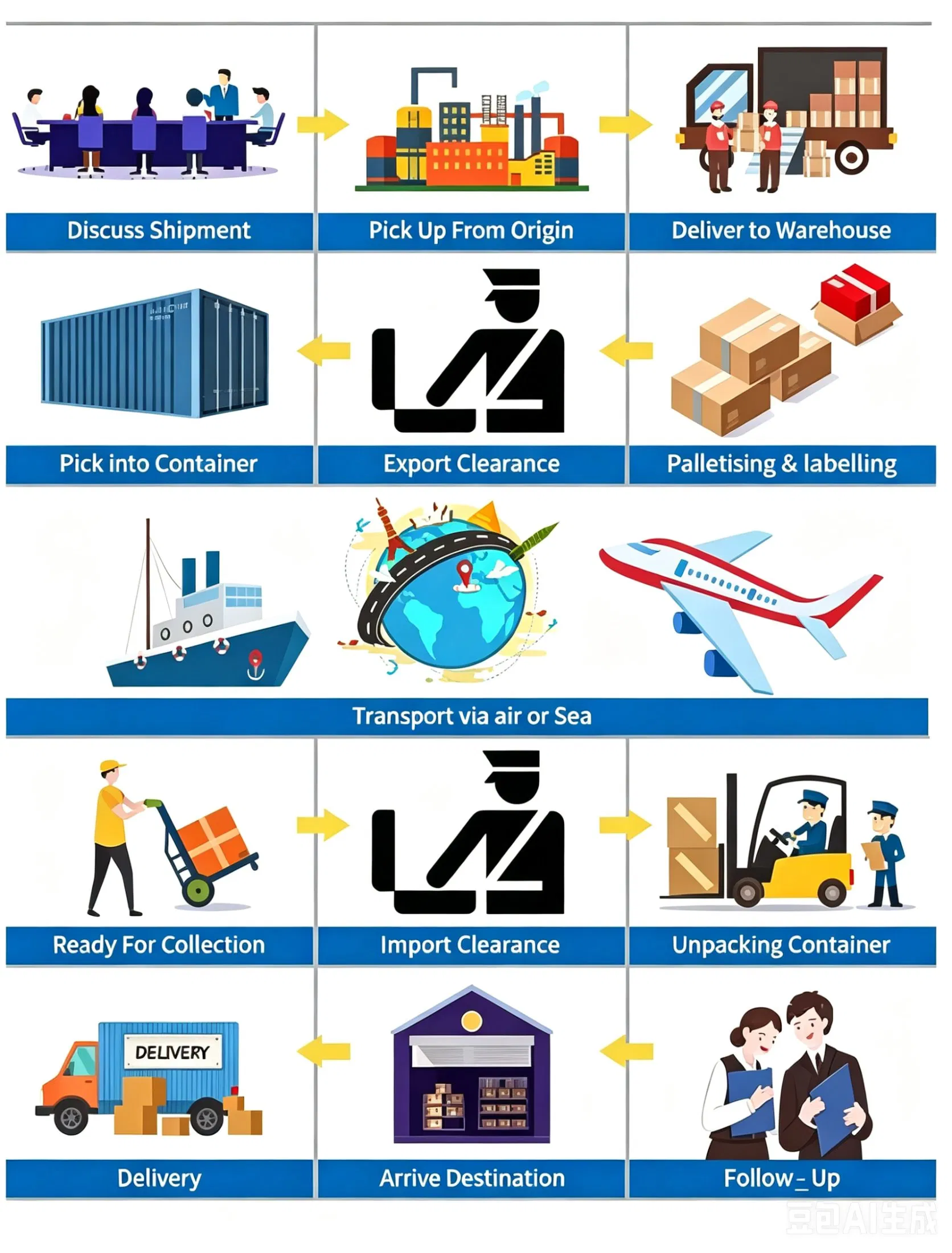 Europe Tir Road Freight Door-to-Door Service From China to EU