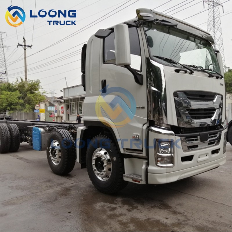 ISO/CE-Certified Giag 8X4 Heavy Duty Cargo Truck Chassis for Port Oversized Cargo Transport