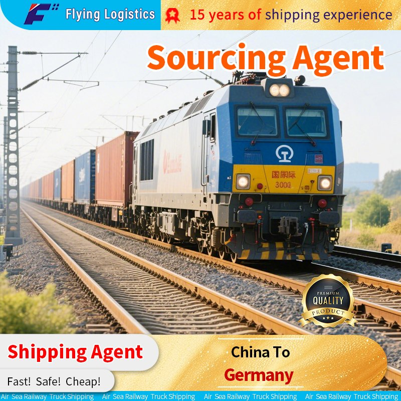 Shipping Cost Cargo Service Logistics Train Freight Transportation Railway Freight From China to Germany China Logistics