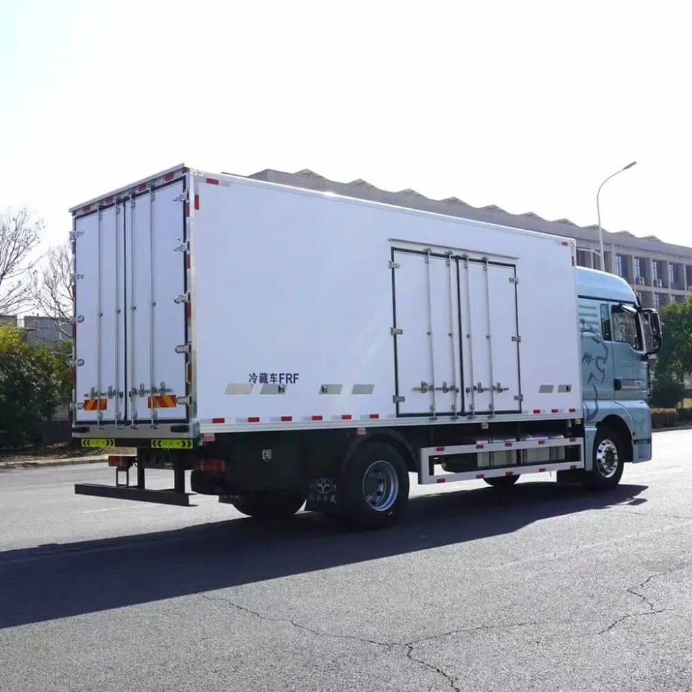 Professional Cold Chain Transport Vehicles - Insulated Food Truck Van for Fresh-Keeping Delivery Temperature-Controlled Refrigerated Transport Solutions