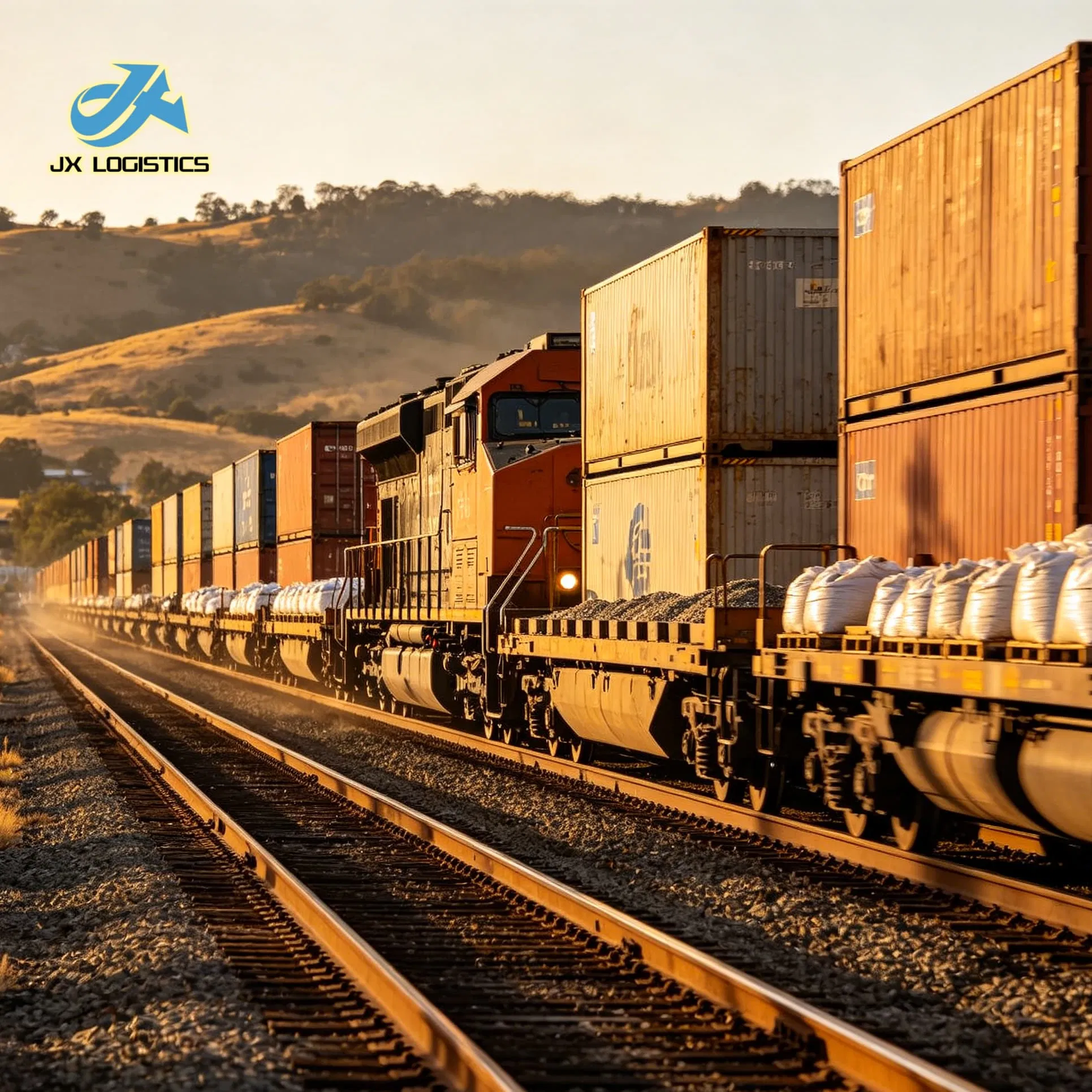 Railway Container Loading Unloading and Safe Transportation Service