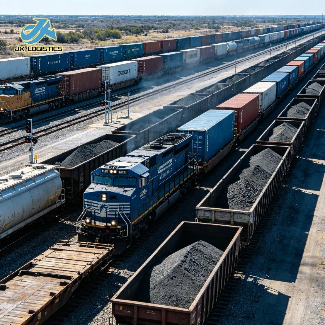 Railway Container Loading Unloading and Safe Transportation Service