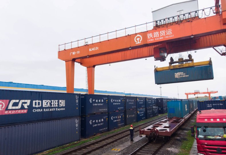 China to Tashkent China Railway Express Railway Logistics Transportation Multimodal Transport