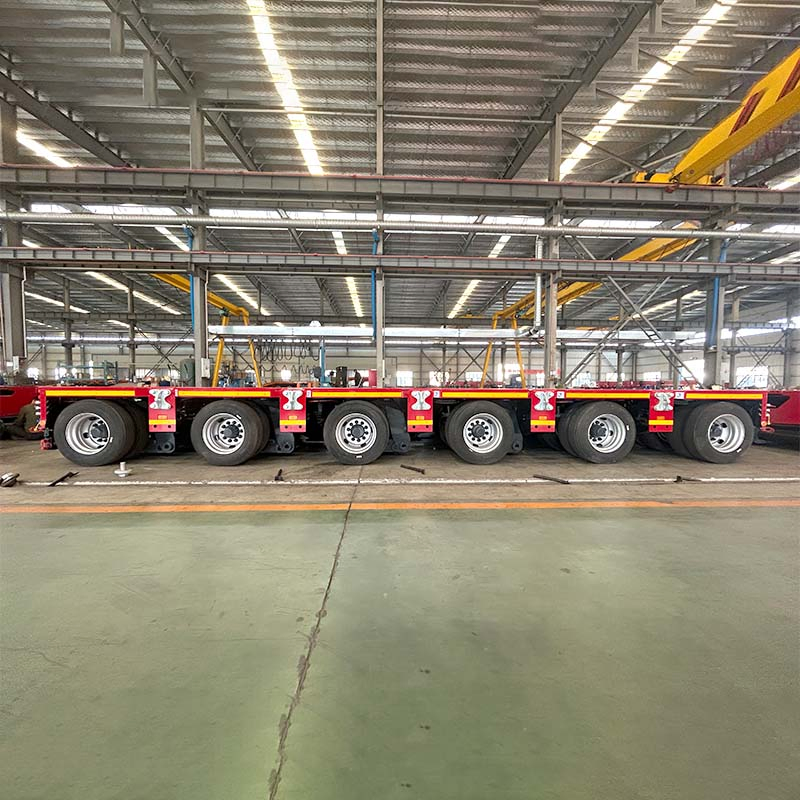 Hydraulic Modular Trailer Multi Axle Semi Trailer for Heavy Transport (Goldhofer Alternative)
