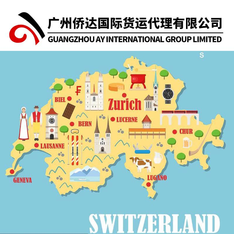 Szx Air Freight Air Cargo From China to Switzerland Shipping Agent Door to Door (Zurich, Suisse)
