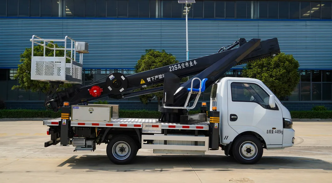 Aerial Work Truck View 3