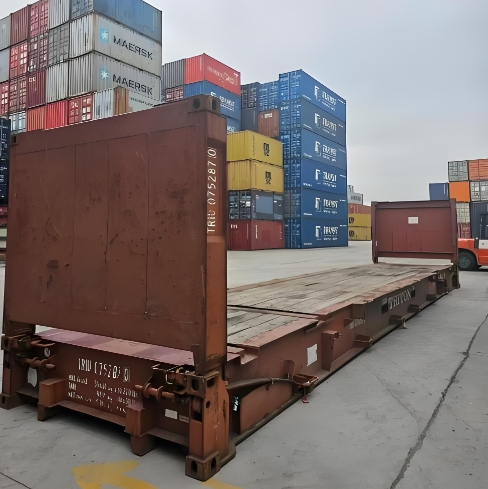 Platform Container Service From Shantou to Mexico Heavy Machinery Transport