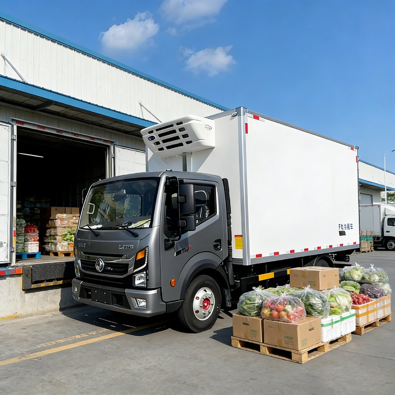 Temperature Controlled Truck for Cold Chain Food Transport Solutions