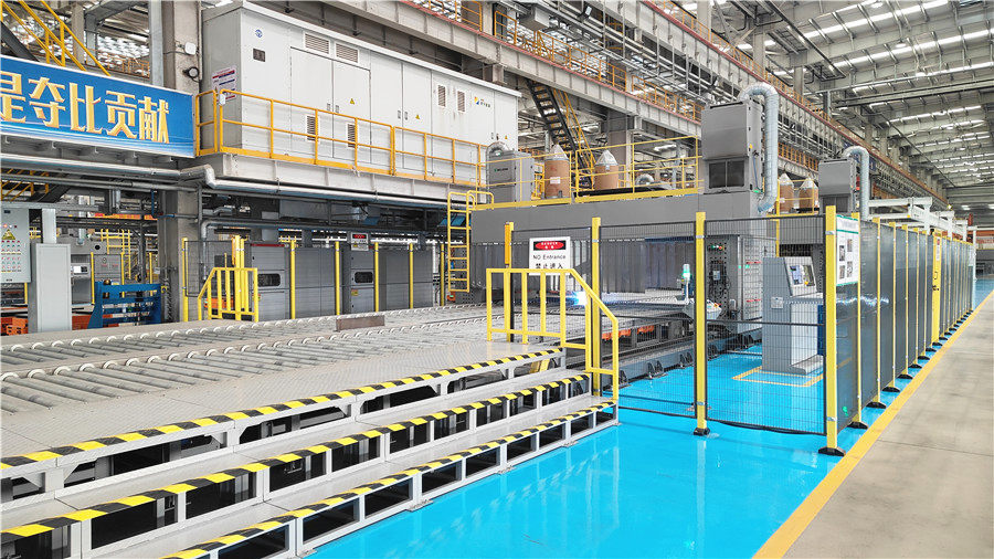 Auto welding machine for main beam alignment