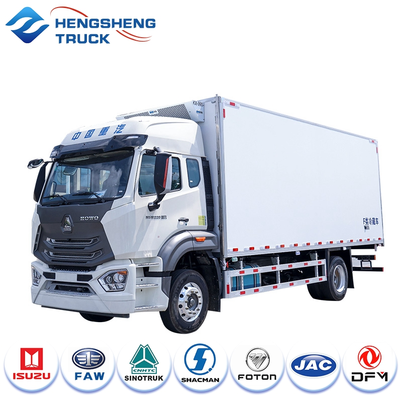 Sinotruk Temperature-Controlled Freezer Van Refrigerated Cargo Truck for Cold Chain Transport