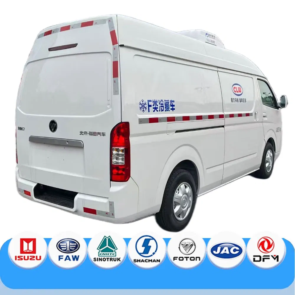 Foton 4.2m Temperature-Controlled Box-Type Refrigerated Truck Is a Dedicated Transport Vehicle for Medical Cold Chain Refrigerator Van Truck