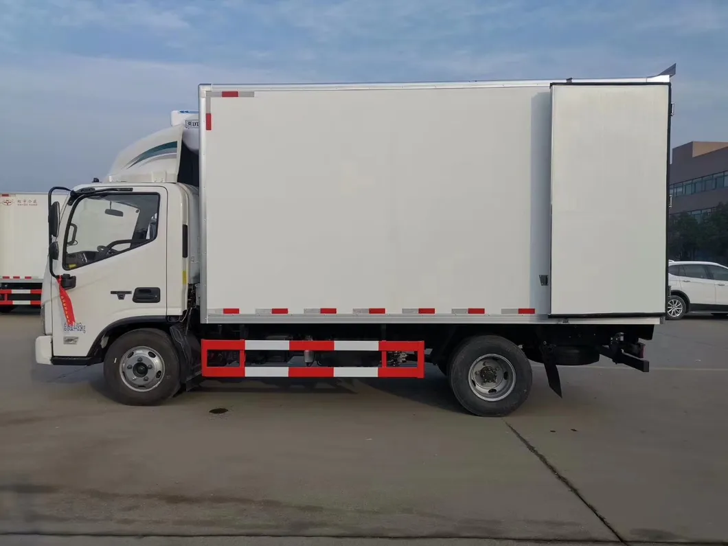 Refrigerated Truck Side View