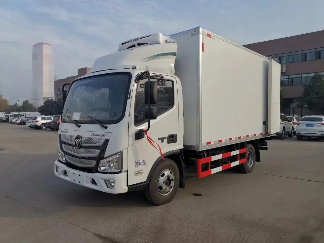 Refrigerated Truck Front View