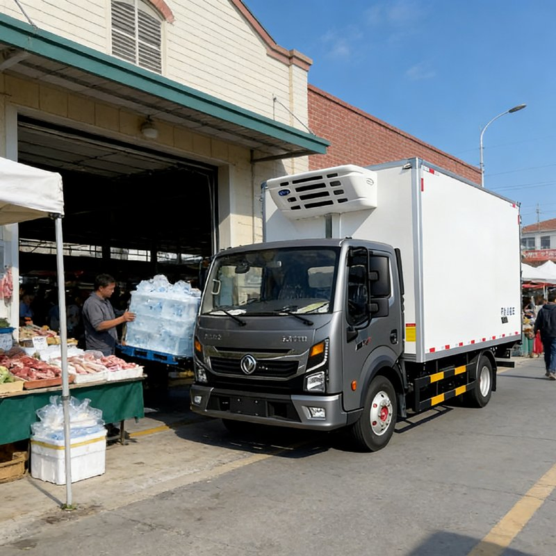 Temperature Controlled Truck for Cold Chain Food Transport Solutions
