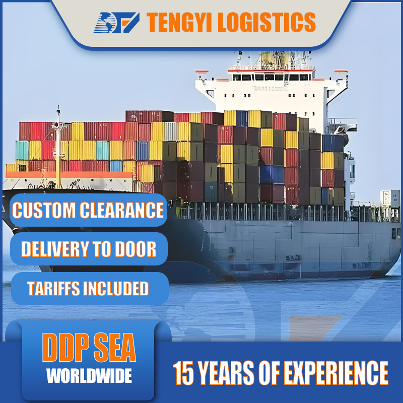 DDP Sea Freight Container Logistics Forwarder Ocean Shipping to South Africa