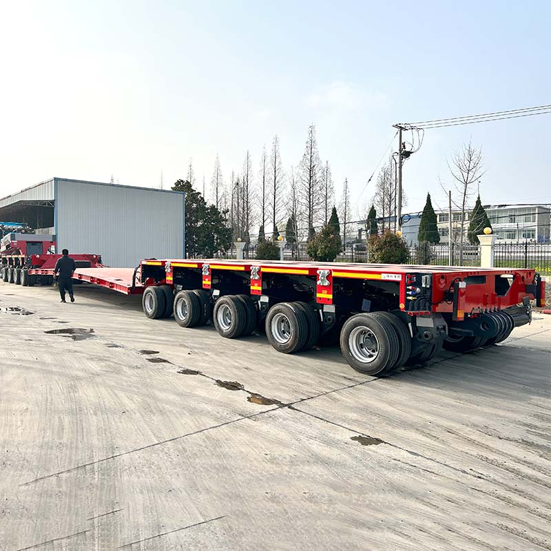 Hydraulic Modular Trailer Multi Axle Semi Trailer for Heavy Transport (Goldhofer Alternative)